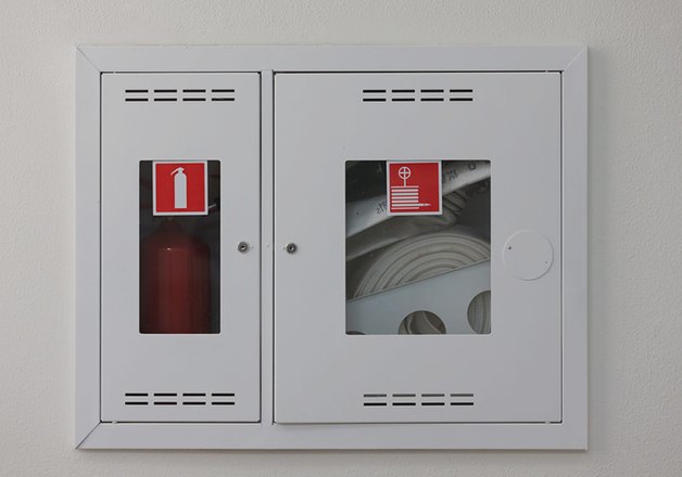 Fire extinguisher cabinets